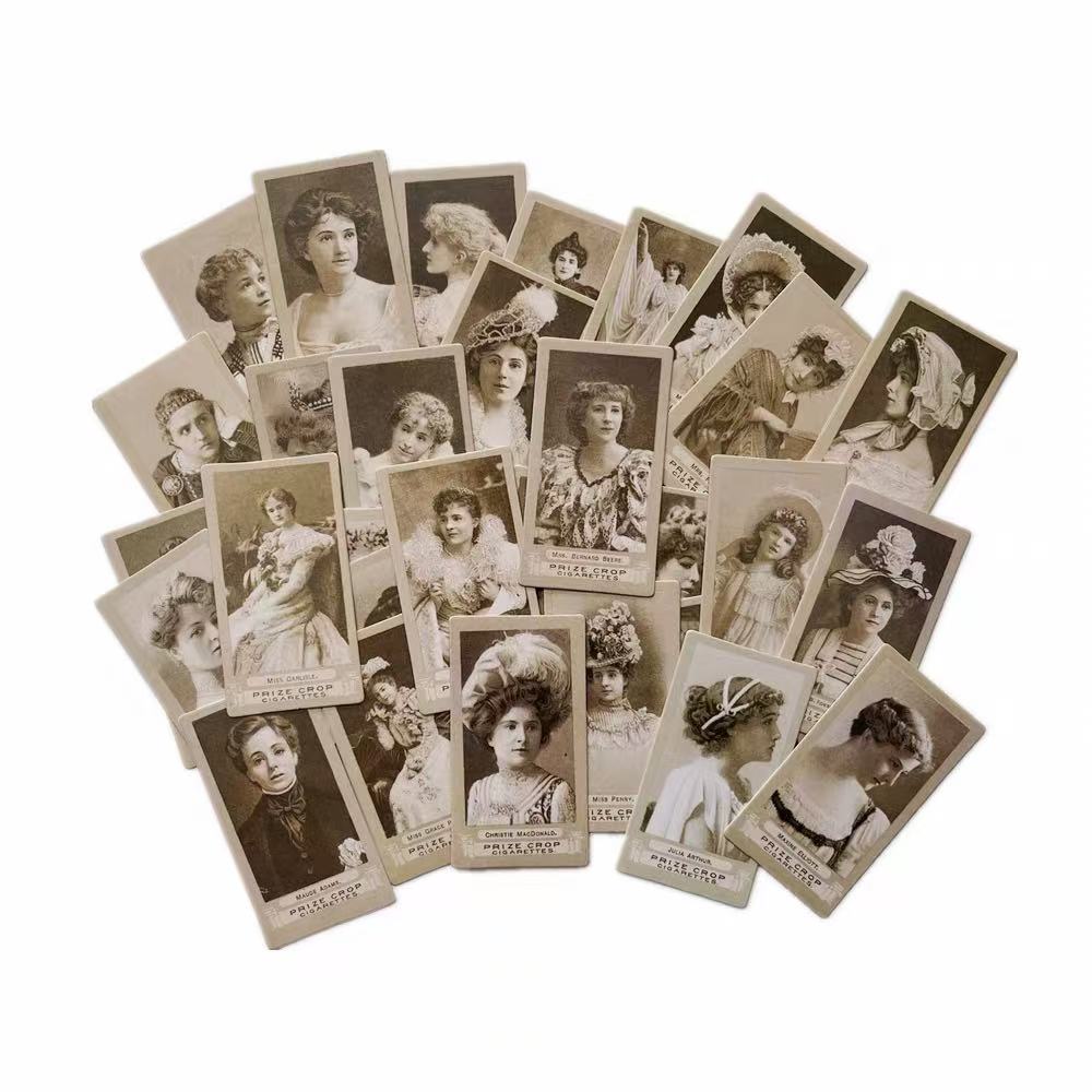 Vintage European Noblewoman cardstock paper -30Pcs each pack