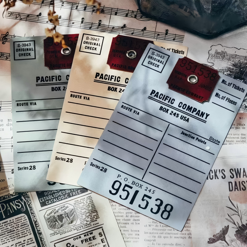 Vintage Label -3Pcs each pack