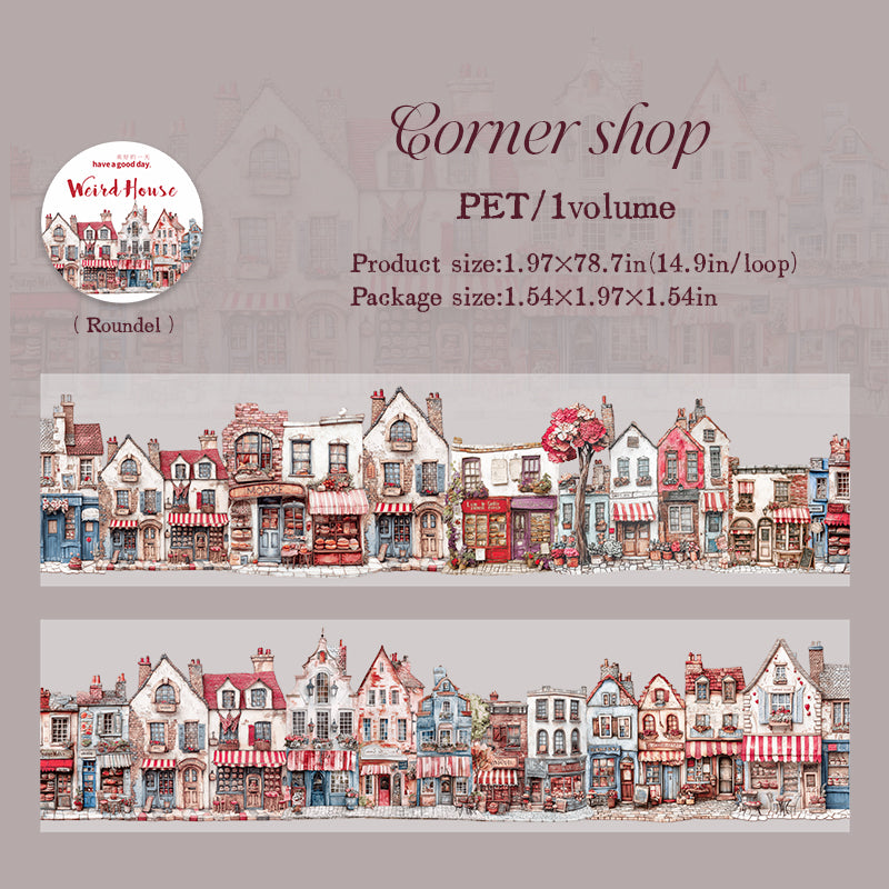 0612 Weird house PET tape -5CM*2M