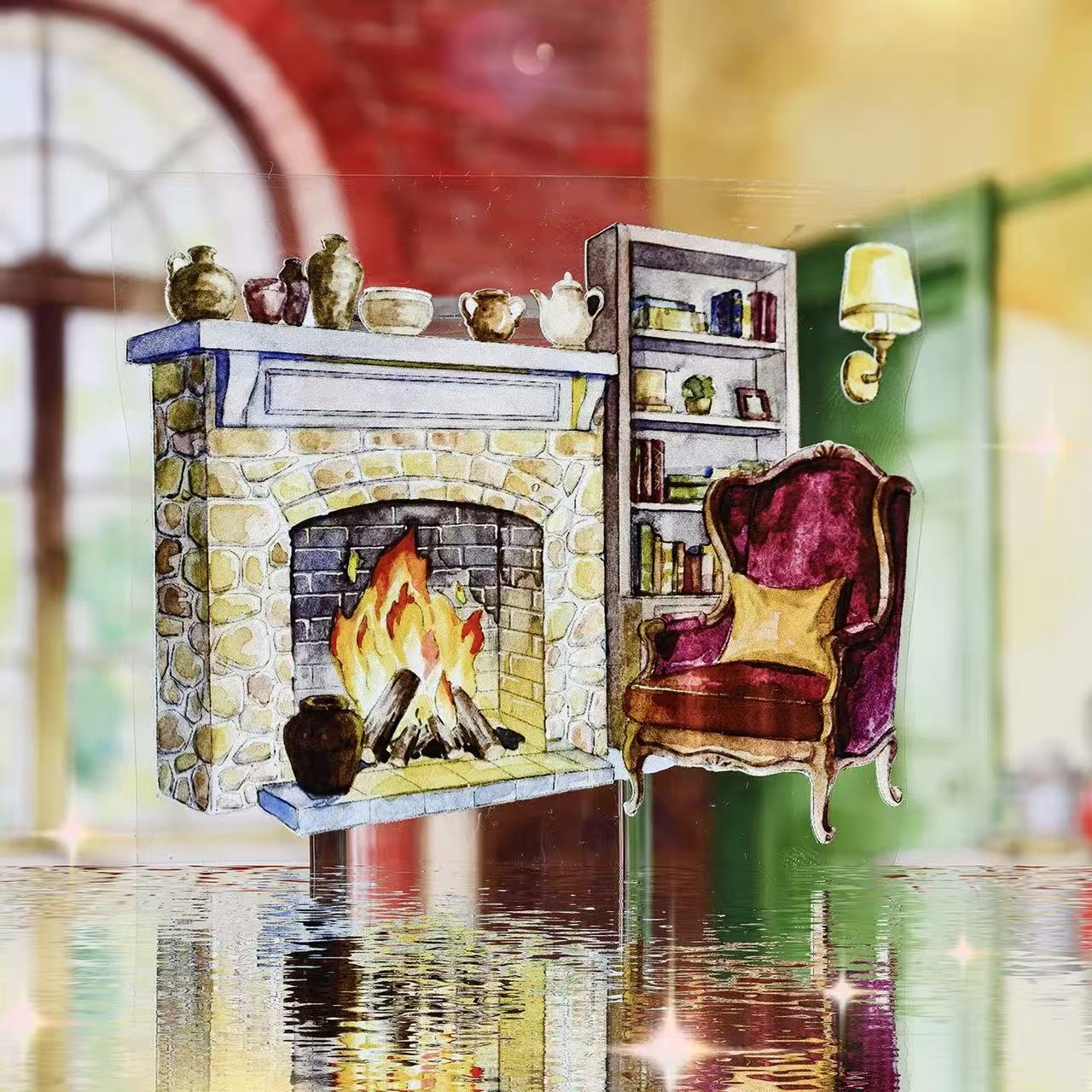 Fireplace PET Tape (6 x 100 cm) 1 loop