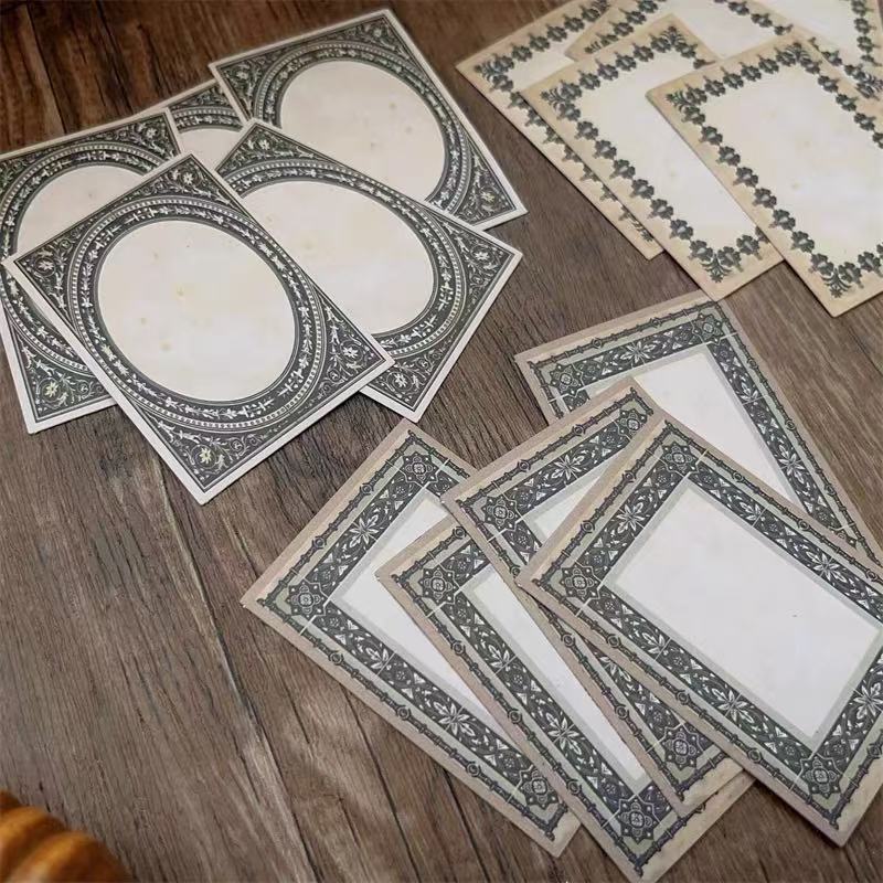 Stickers on wood