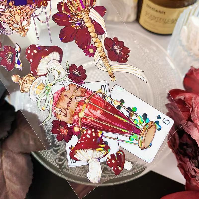 Vintage Alice PET Tape (7 x 100 cm) 1 loop