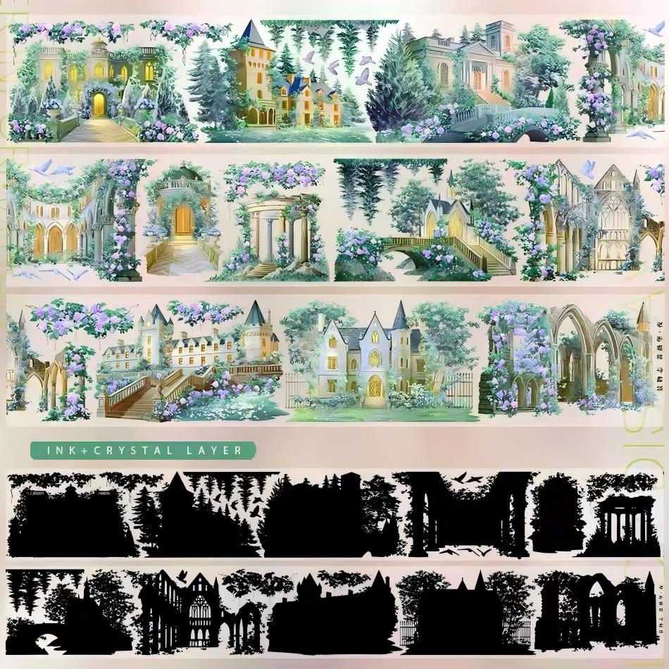 Night of Rose Castle PET Tape (7 x 100 cm) 1 loop