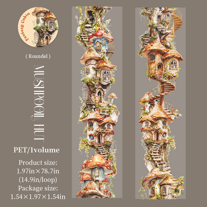 260319 Fantasy Cabin PET Tape -5cm*2m