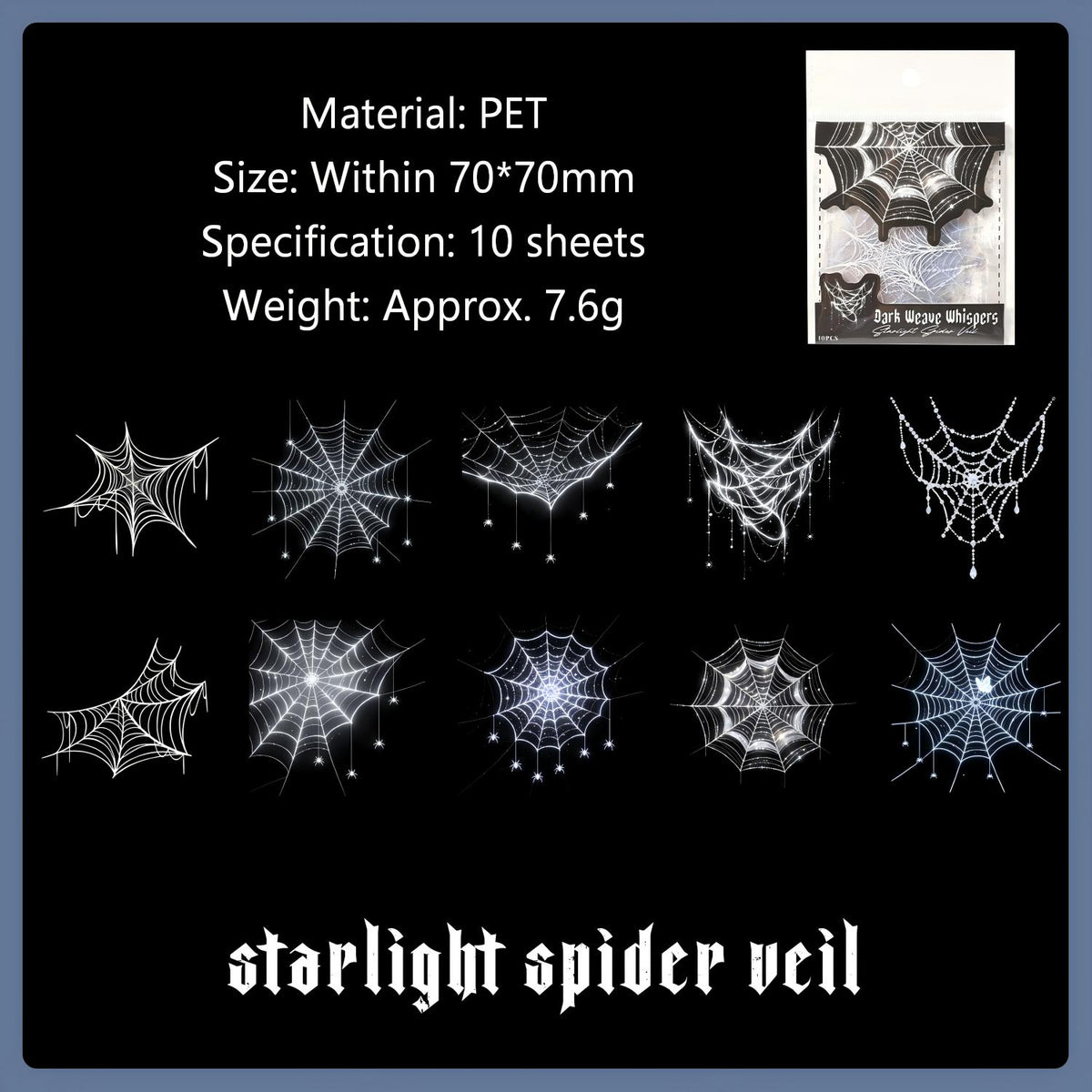 Dark Weave Whispers sticker pack – view 8