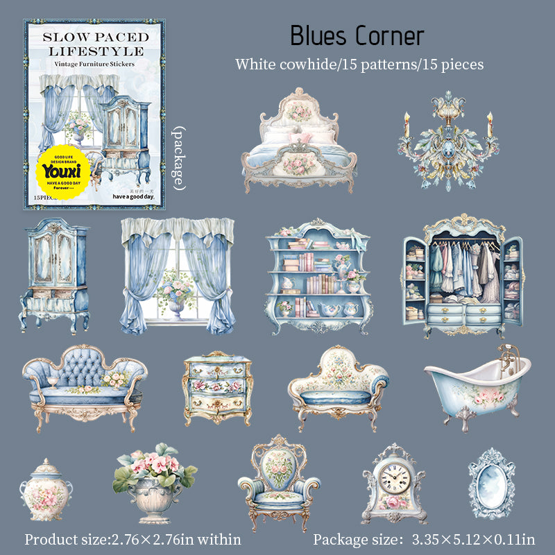 Furniture Solid Sticker -15Pcs each pack