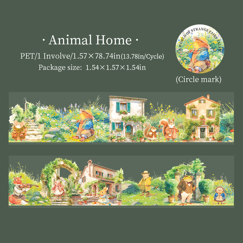 0623 Strange fairy tale world PET tape -4cm*2M