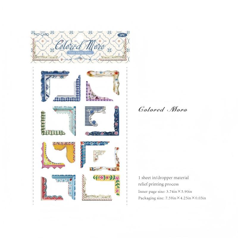 1013 Vintage sticker -20Pcs each pack