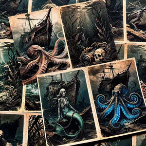 Mysterious Ocean papers spread