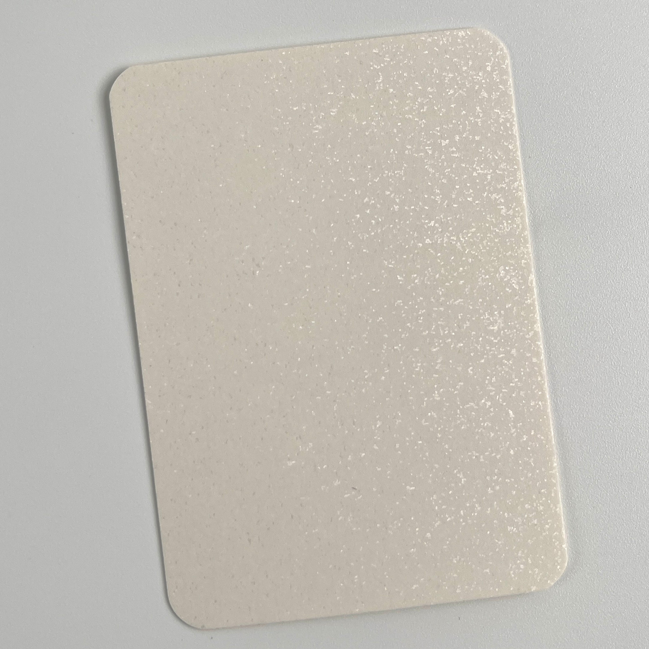 24 Colors Glitter ATC Blanks, Pre-Cut Artist Trading Cards 2.5x3.5 Inches, Rounded Corners Glitter Cardstock Base for Mixed Media, Scrapbooking, Art Swaps