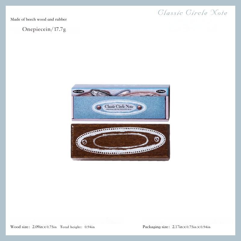 Ornate label frame stamp – view 10