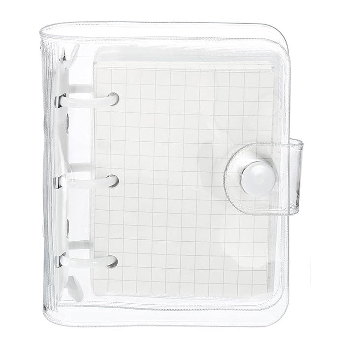 3 Ring clear binder notebook