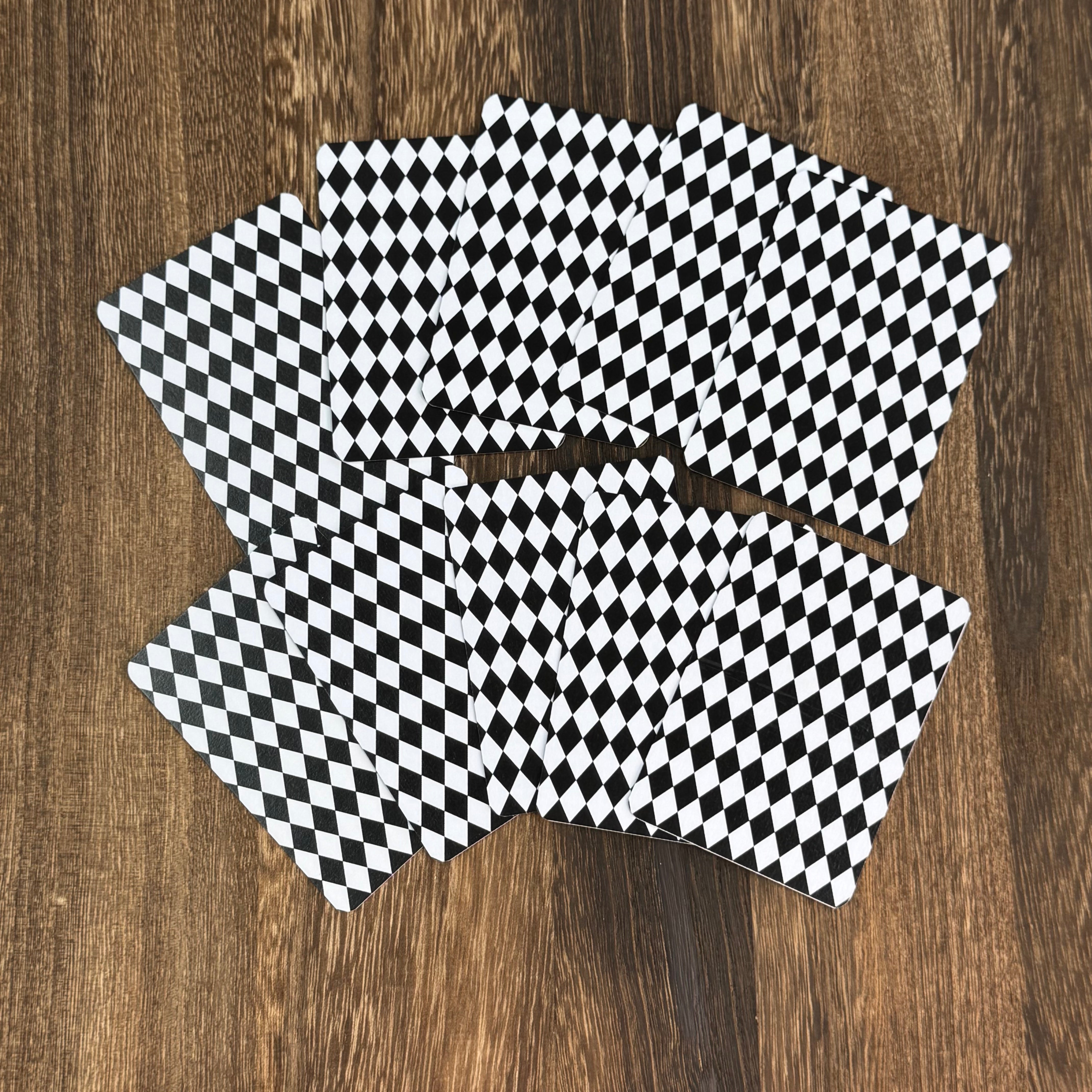 Black and white ATC card pack