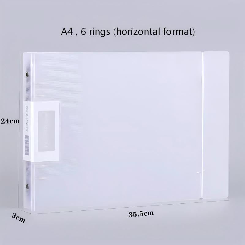 A4 Storage Book Binder 6 rings