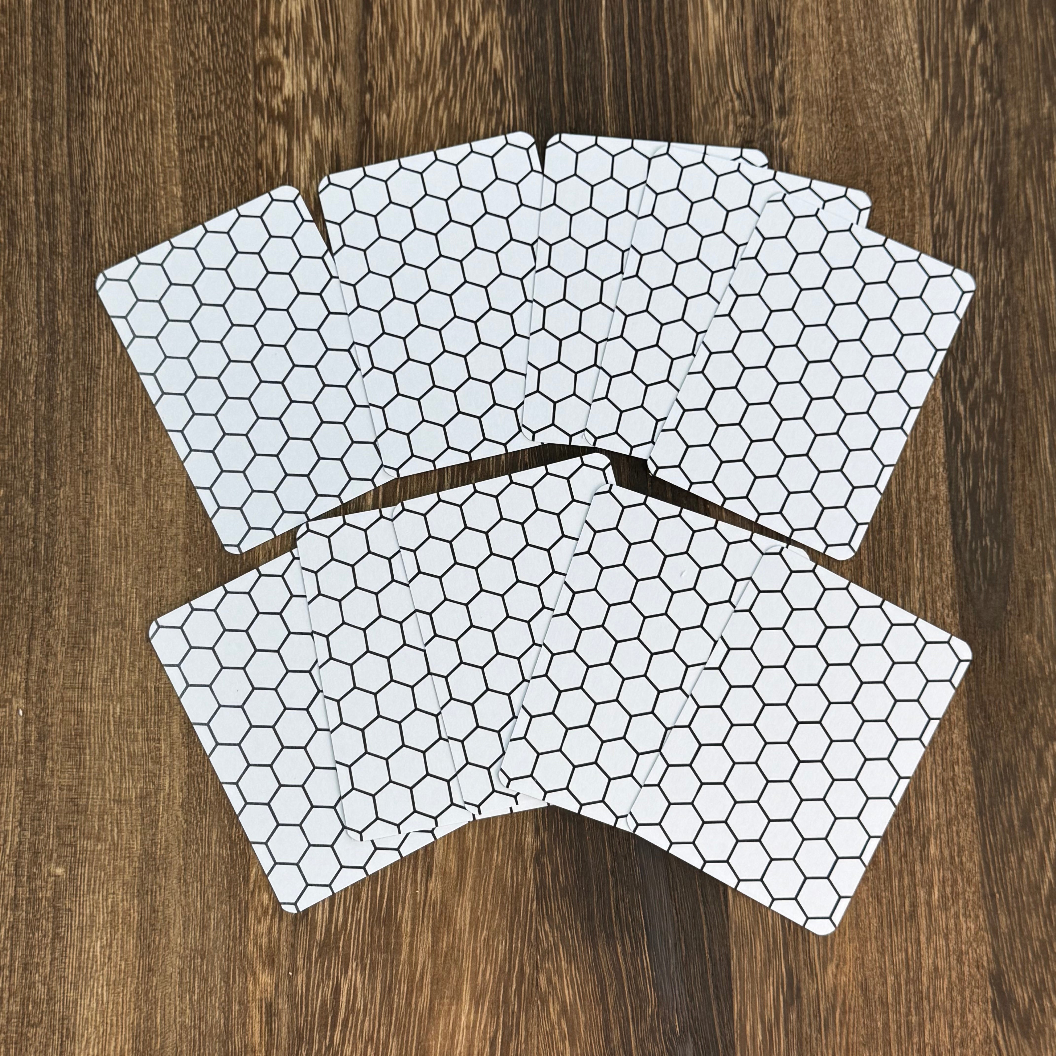Black and white ATC card pack