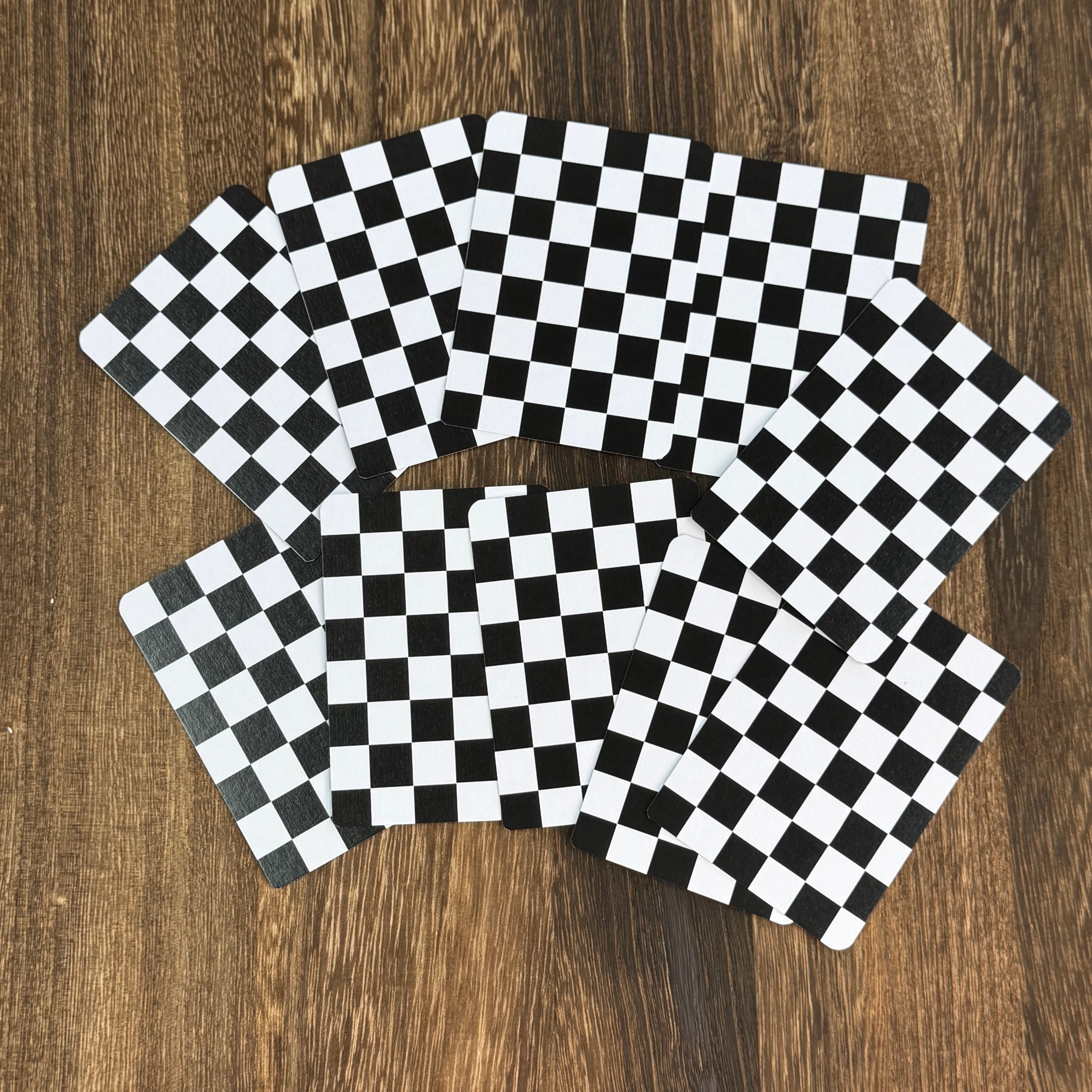 Black and white ATC card pack