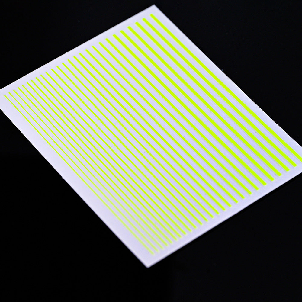 M292- Straight Line Mini sticker 1 Pcs