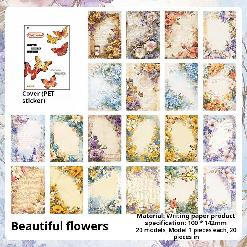 0219 Magnificent dream Series Paper -20Pcs each pack