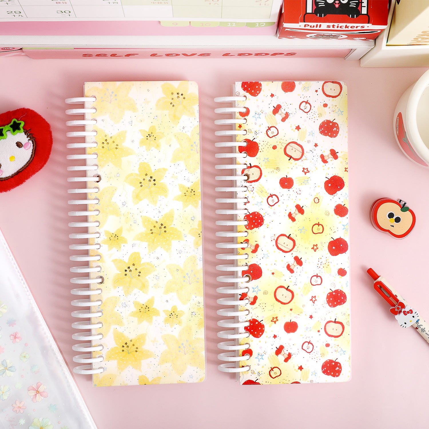 Light Fruit Flower Storage Album with 60 inner pages