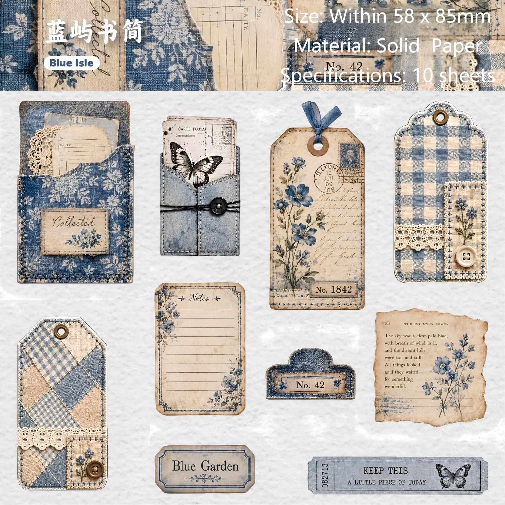 Time Tag Solid Stickers -10Pcs each pack