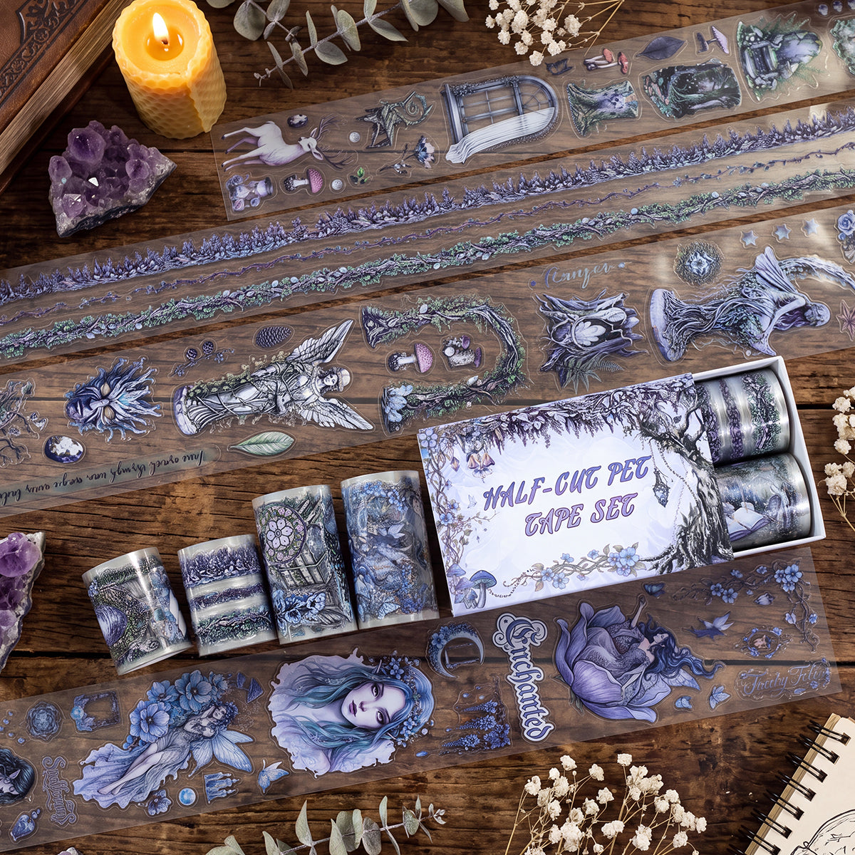 Purple Forest Dream Tape Set *pre-cut
