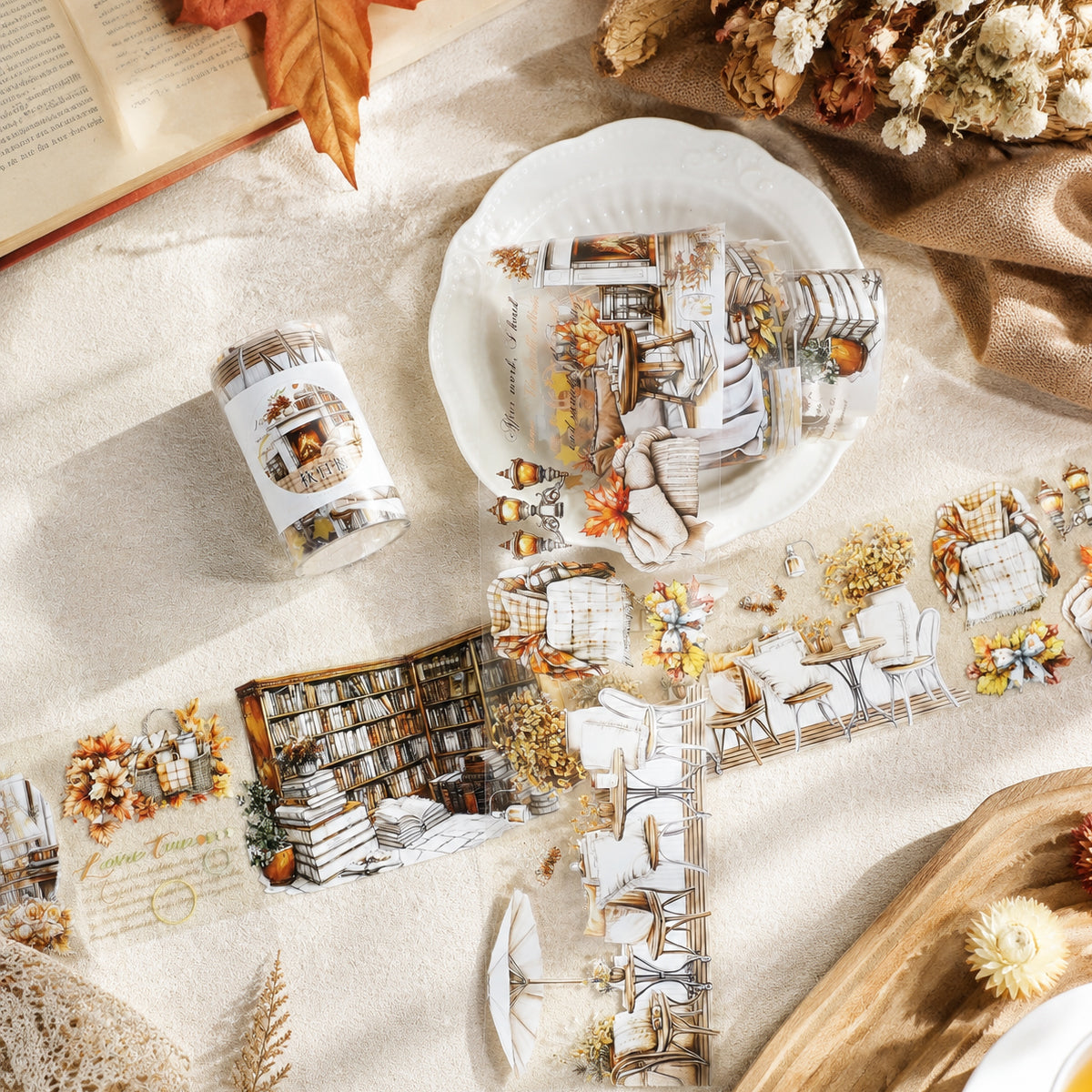 A Leisurely Autumn Day PET Tape (7cm x 2m)