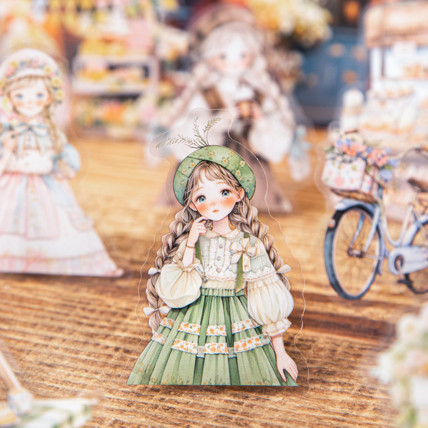 0513 Girls' Trip PET Sticker -30Pcs each pack