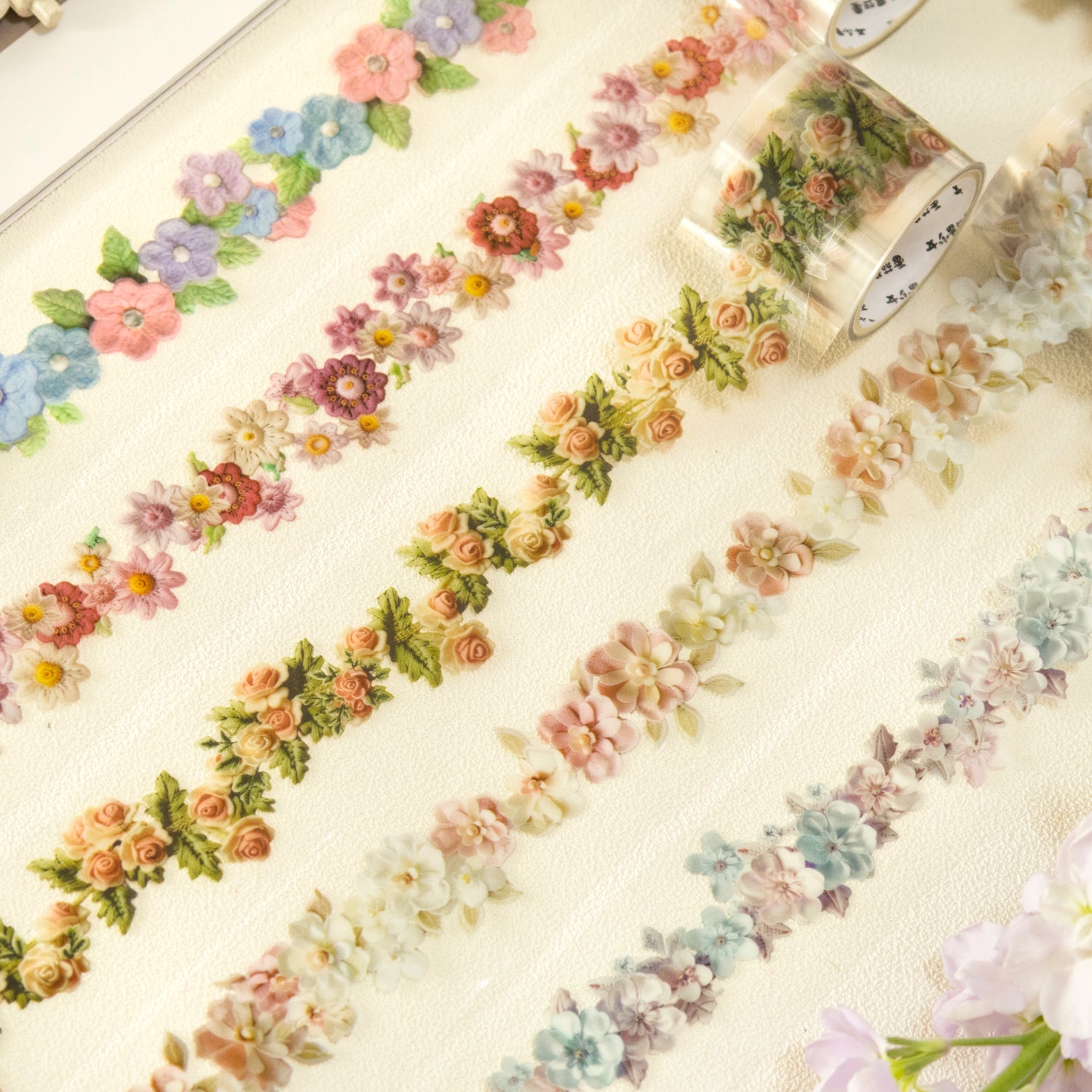 0622 Flowers PET tape 3.5cm*2M