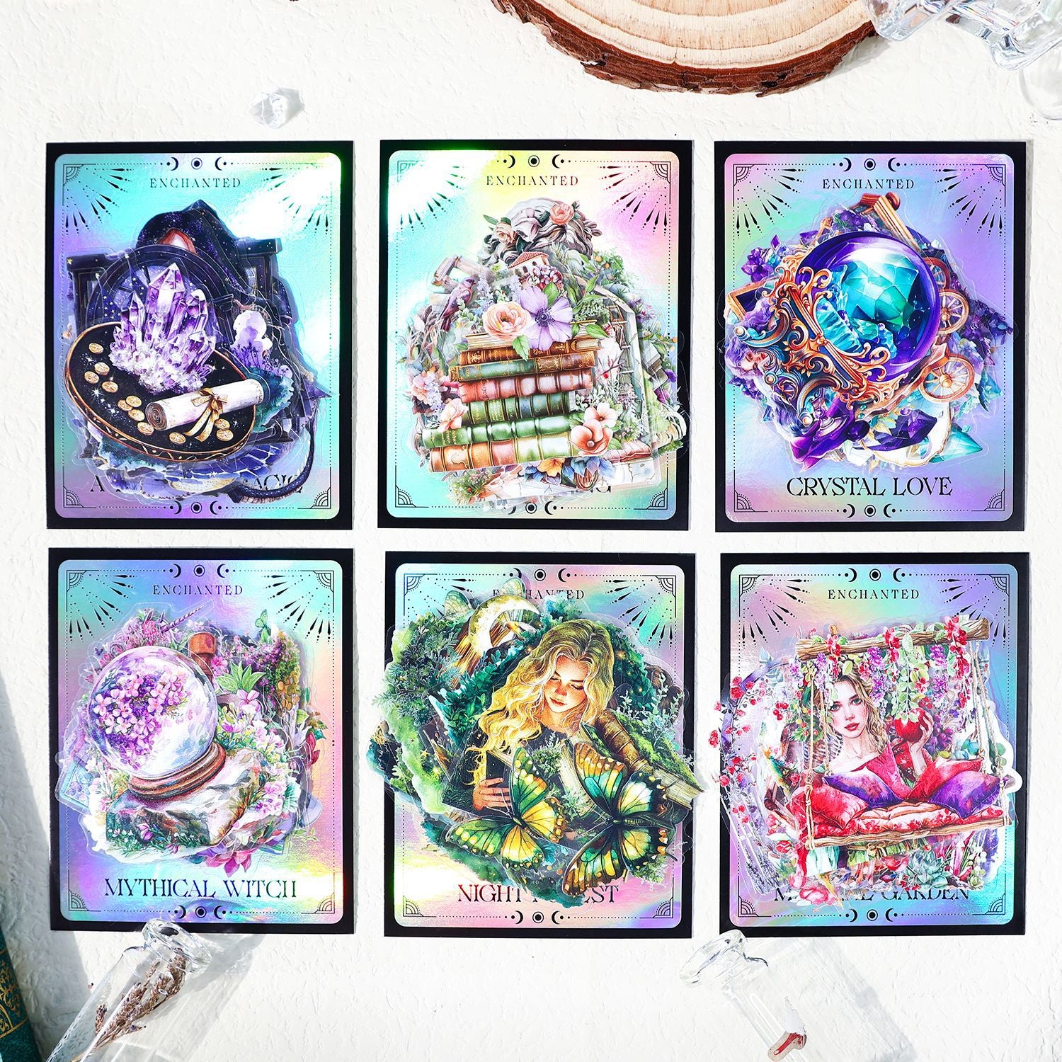 0421 Enchanted Series Sticker -20Pcs each pack