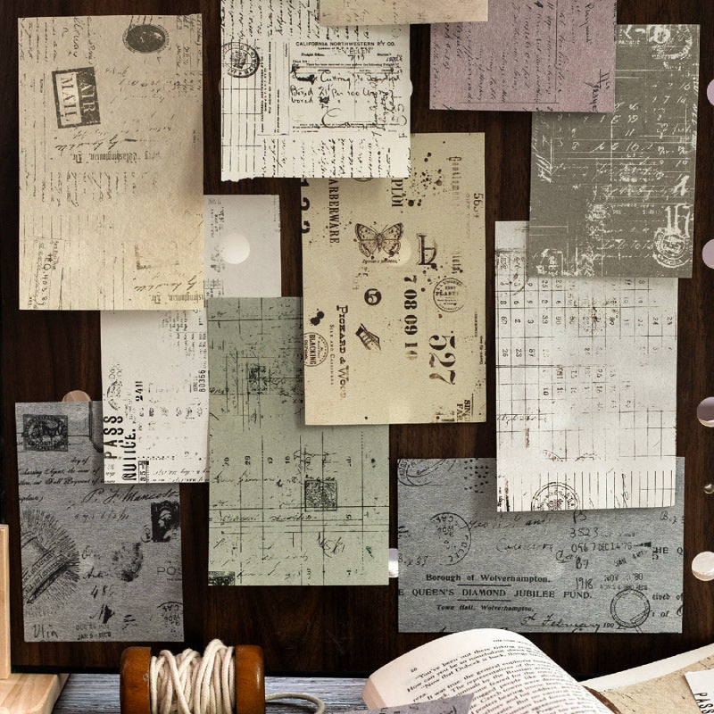 Old Time Specimens Paper Book -36Pcs each pack