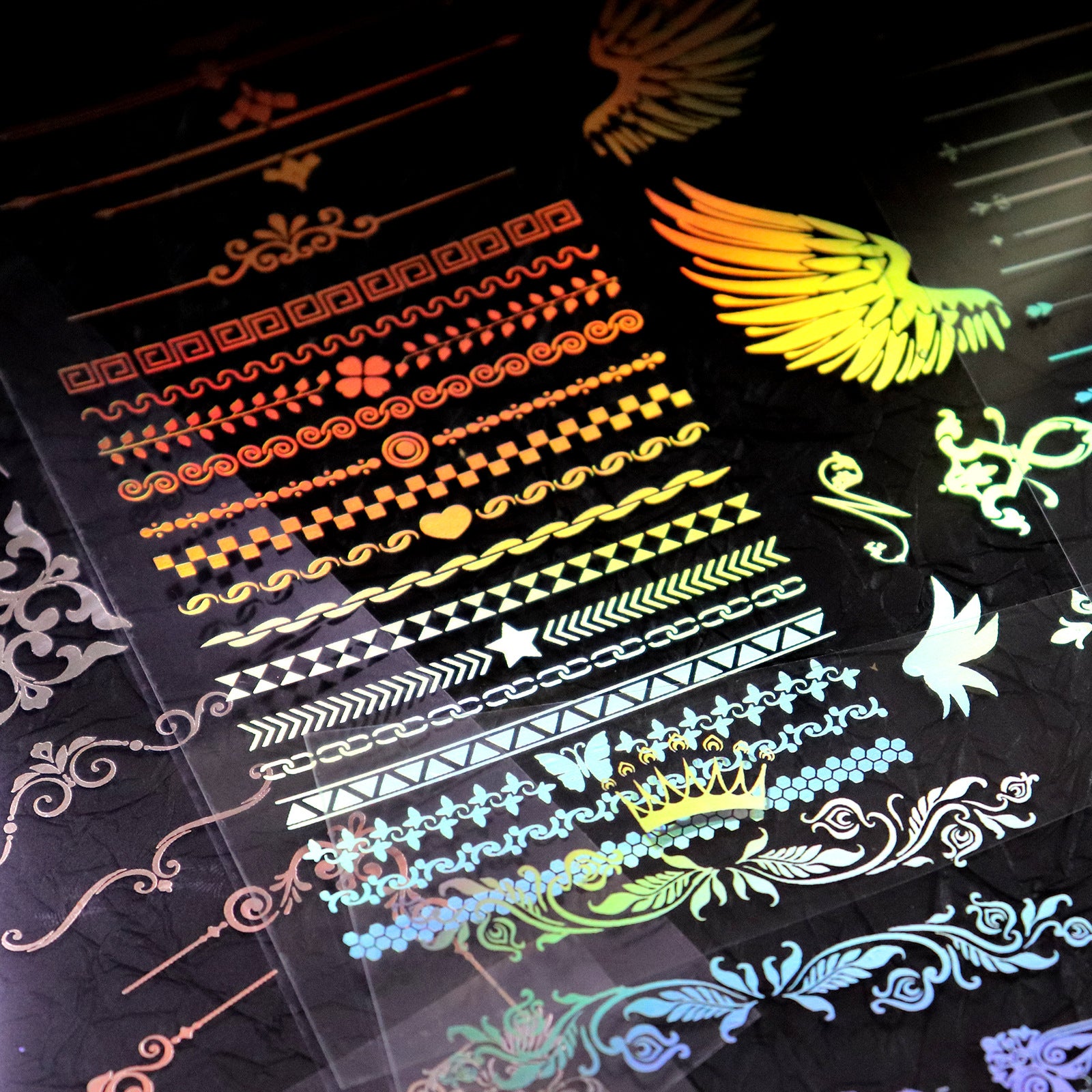 0614 Frame PET sticker -9Pcs each pack