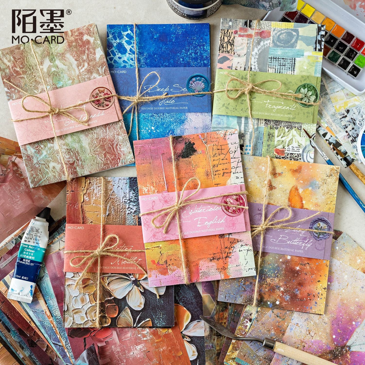 0517 Colorful Art Shop Series Solid Paper -20Pcs each pack