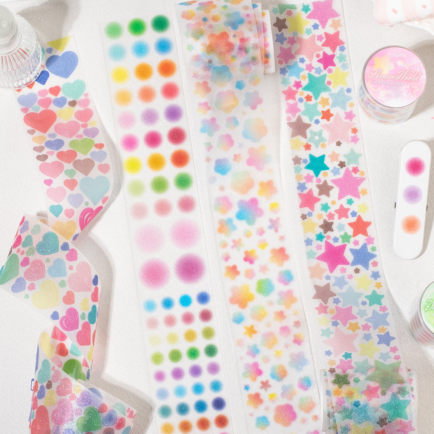 0629 Pattern PET tape *pre-cut -5cm*2M