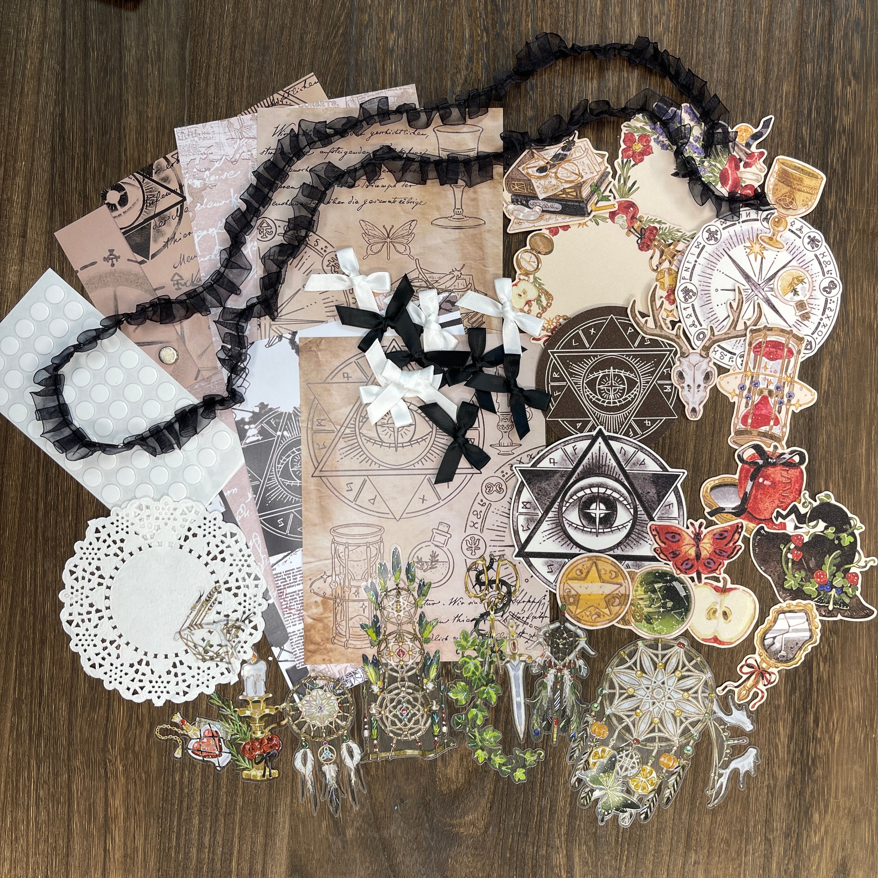 260131 The magic world Mixed pack journaling ephemera -52Pcs each pack