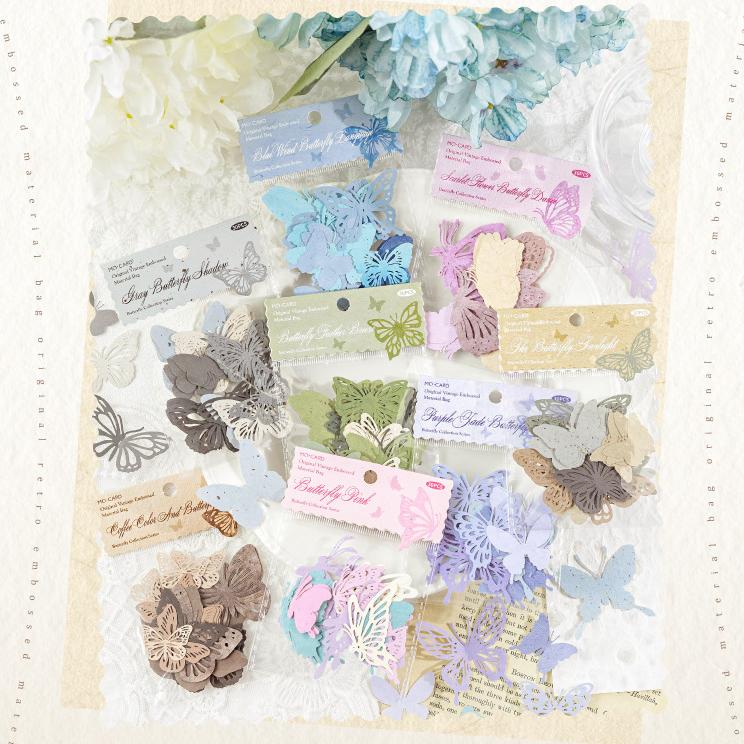 0321 Butterfly Collection Series Paper -30Pcs each pack