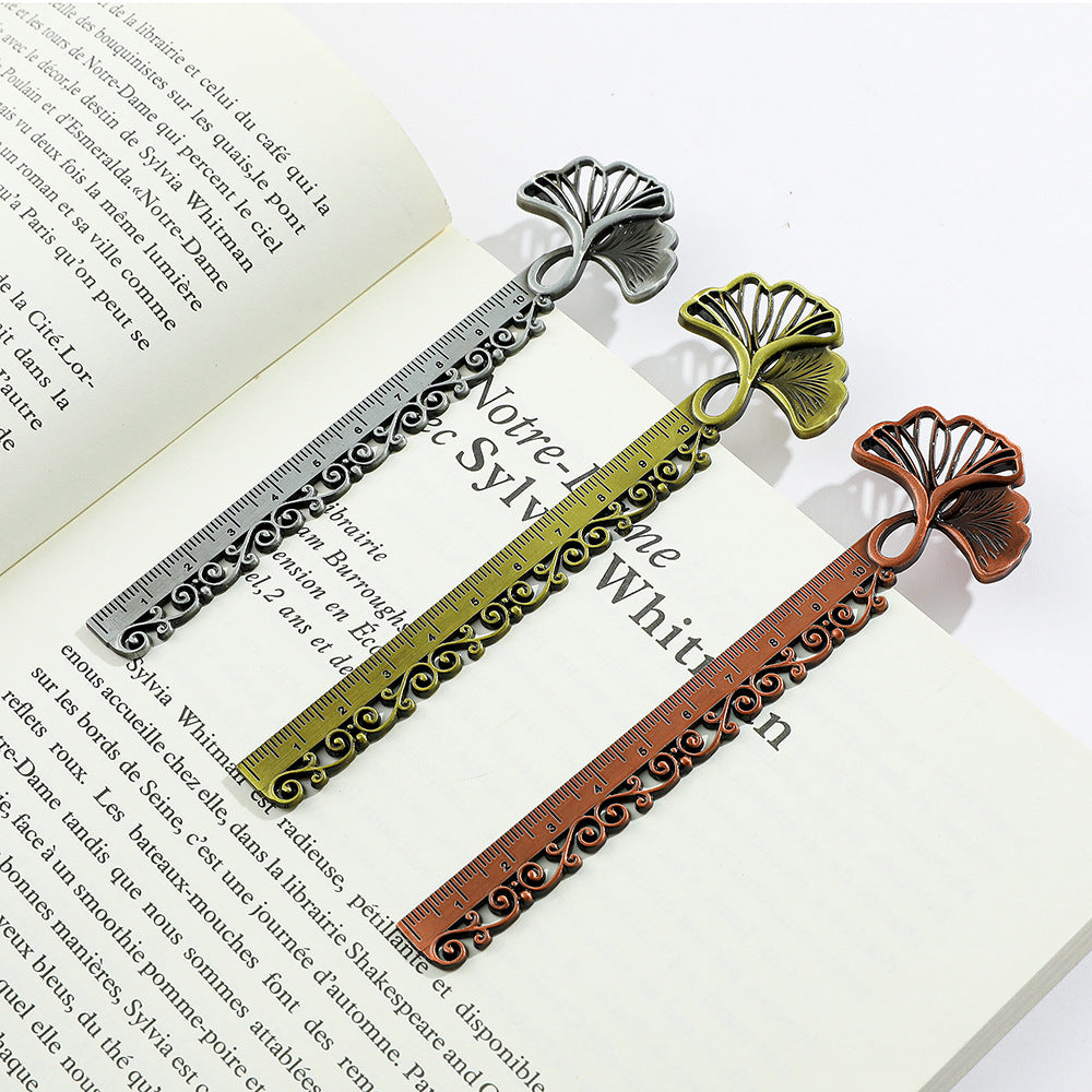 Ginkgo Bookmark Ruler