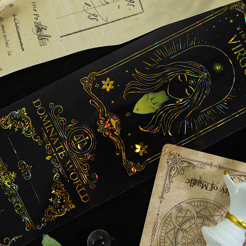 0710 T-292 Stars and Moon PET tape -6cm*2m