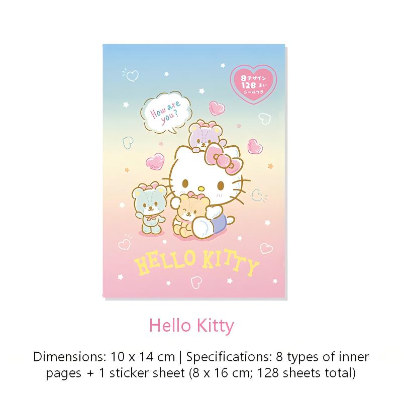 Hello Kitty Sticky Note Pad -128Pcs each pack