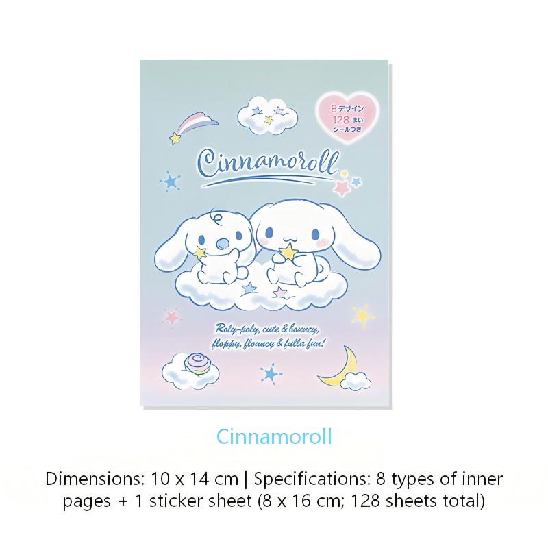 Cinnamoroll Sticky Note Pad -128Pcs each pack