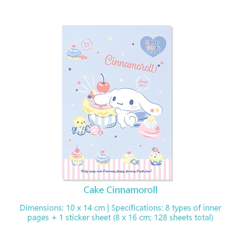 Cake Cinnamoroll Sticky Note Pad -128Pcs each pack