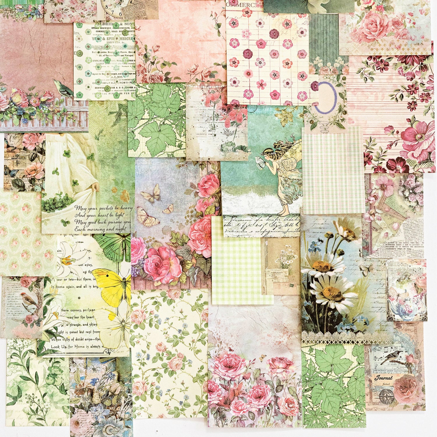 0803 Vintage plant Mixed pack -100Pcs each pack