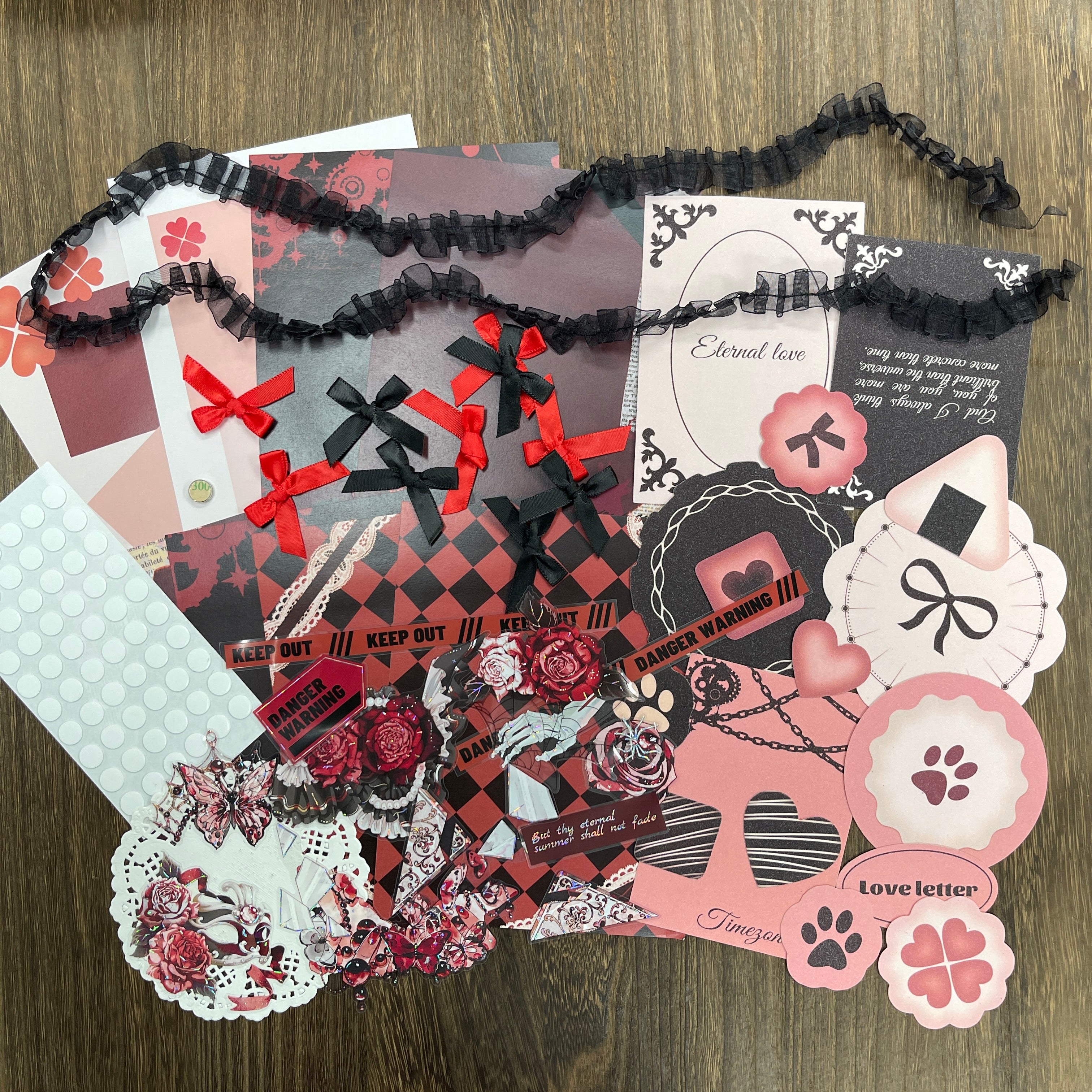 260131 Chapter of Love Mixed pack journaling ephemera -52Pcs each pack