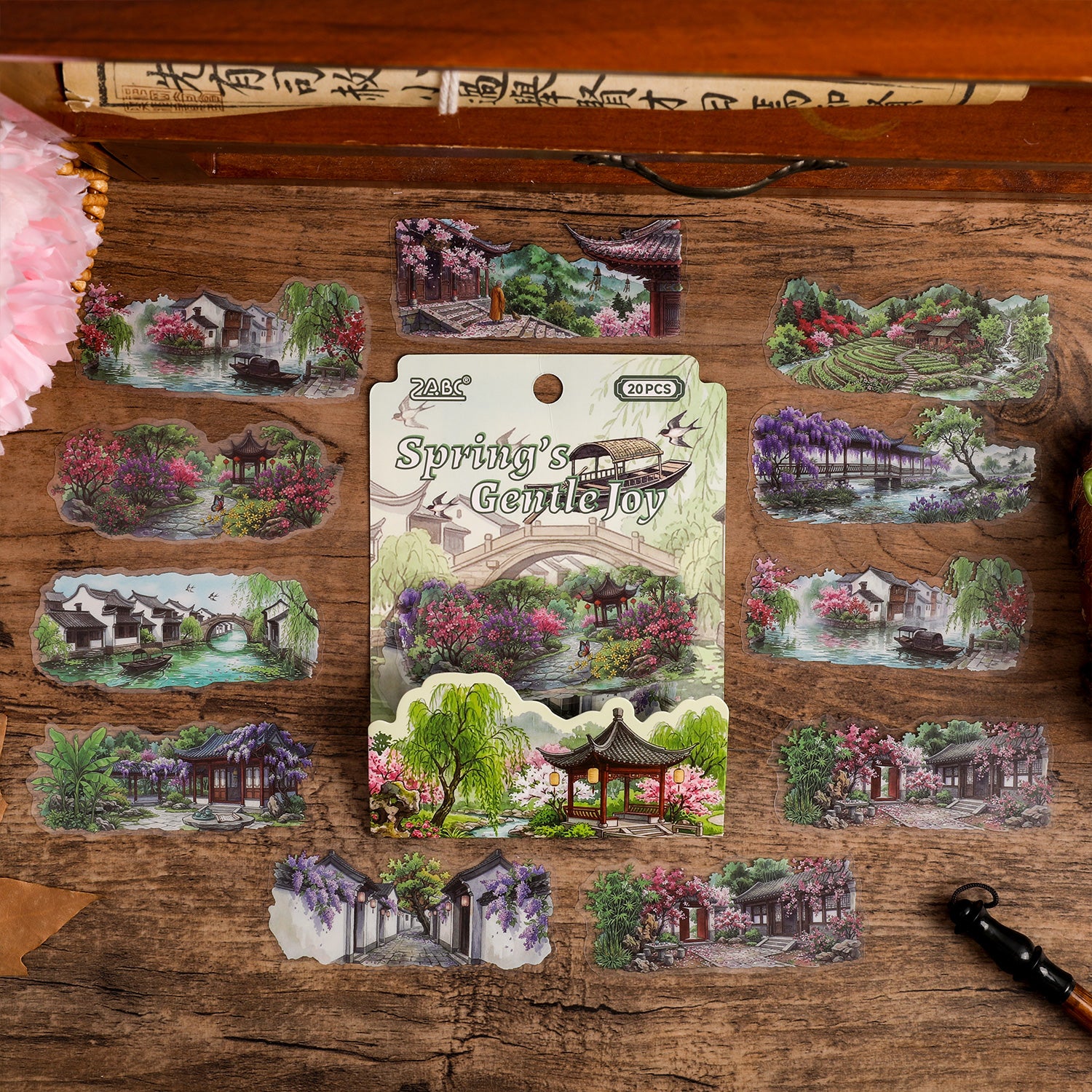 Gentle Seasons PET Stickers -20Pcs each pack