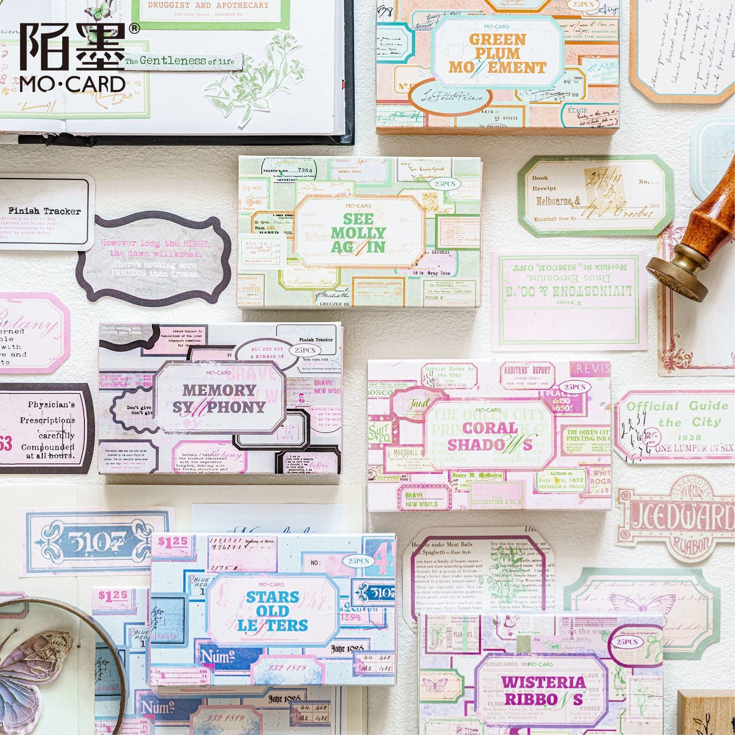 0322 Good Dream Marker Series Sticker -25Pcs each pack