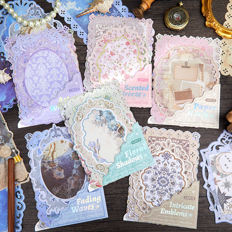 0325 Past rhyme Series Paper -10Pcs each pack