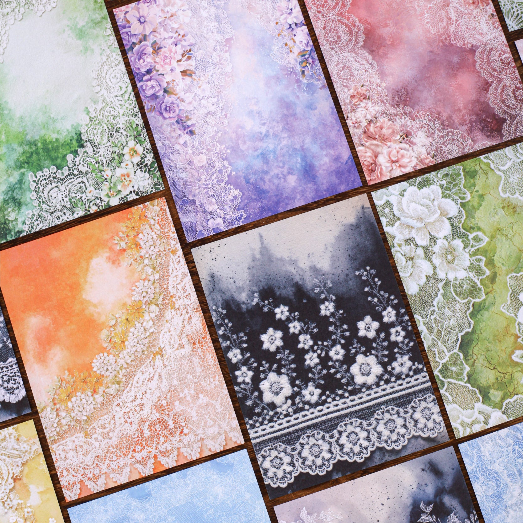 Lace whisper Paper -32Pcs each pack
