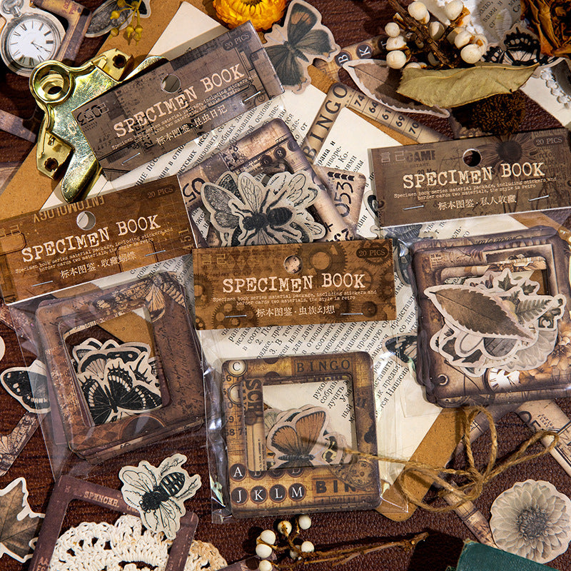 0506 Specimen book series paper -20Pcs each pack