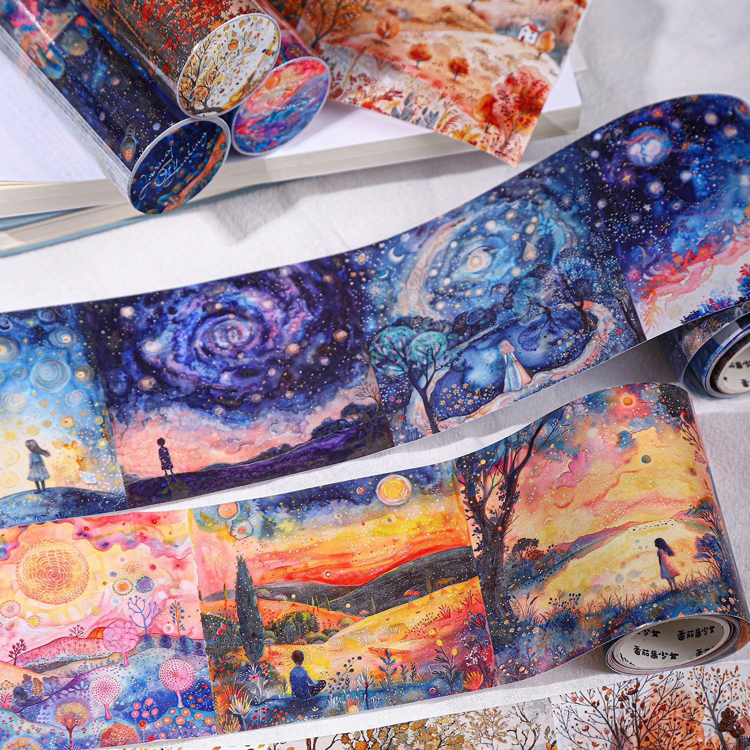 0528 Journey Scenery Washi tape - 8CM*2M