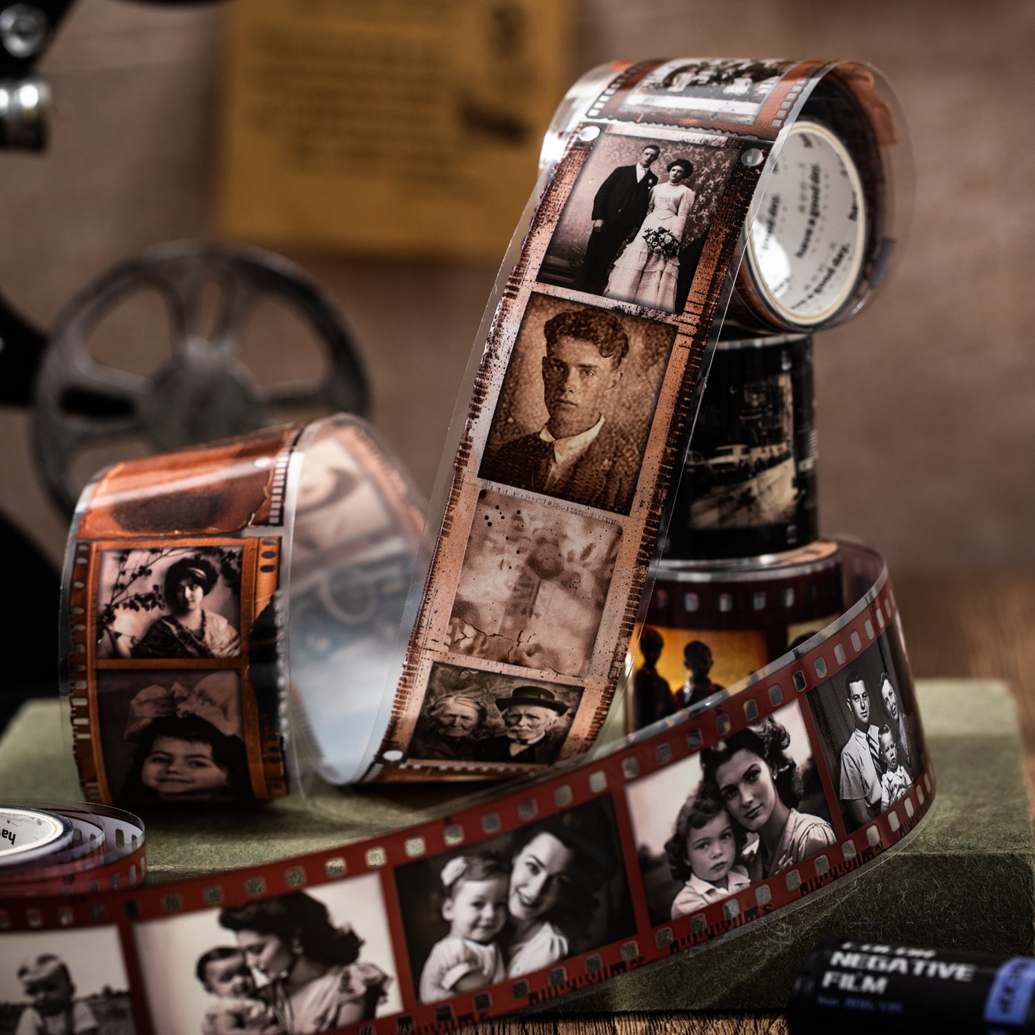 1103 Vintage film PET tape -4cm*2m