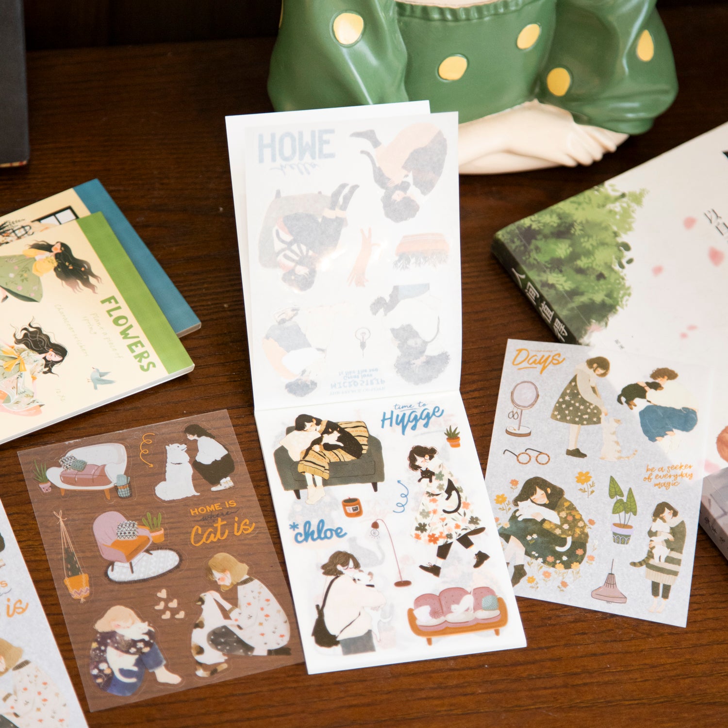 0416 Vacation Time Series Series Sticker -24Pcs each pack